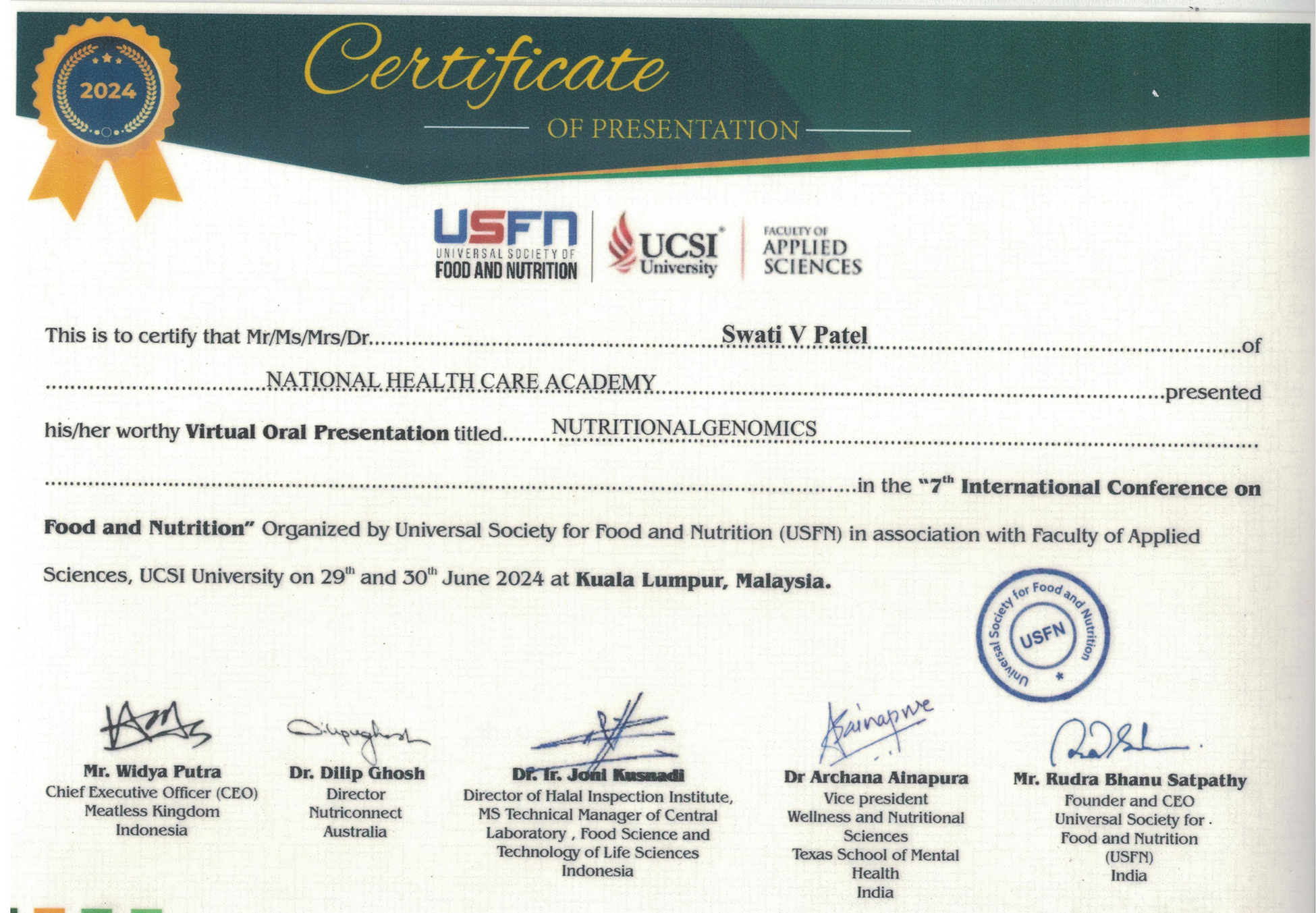 7th International Conference β Malaysia